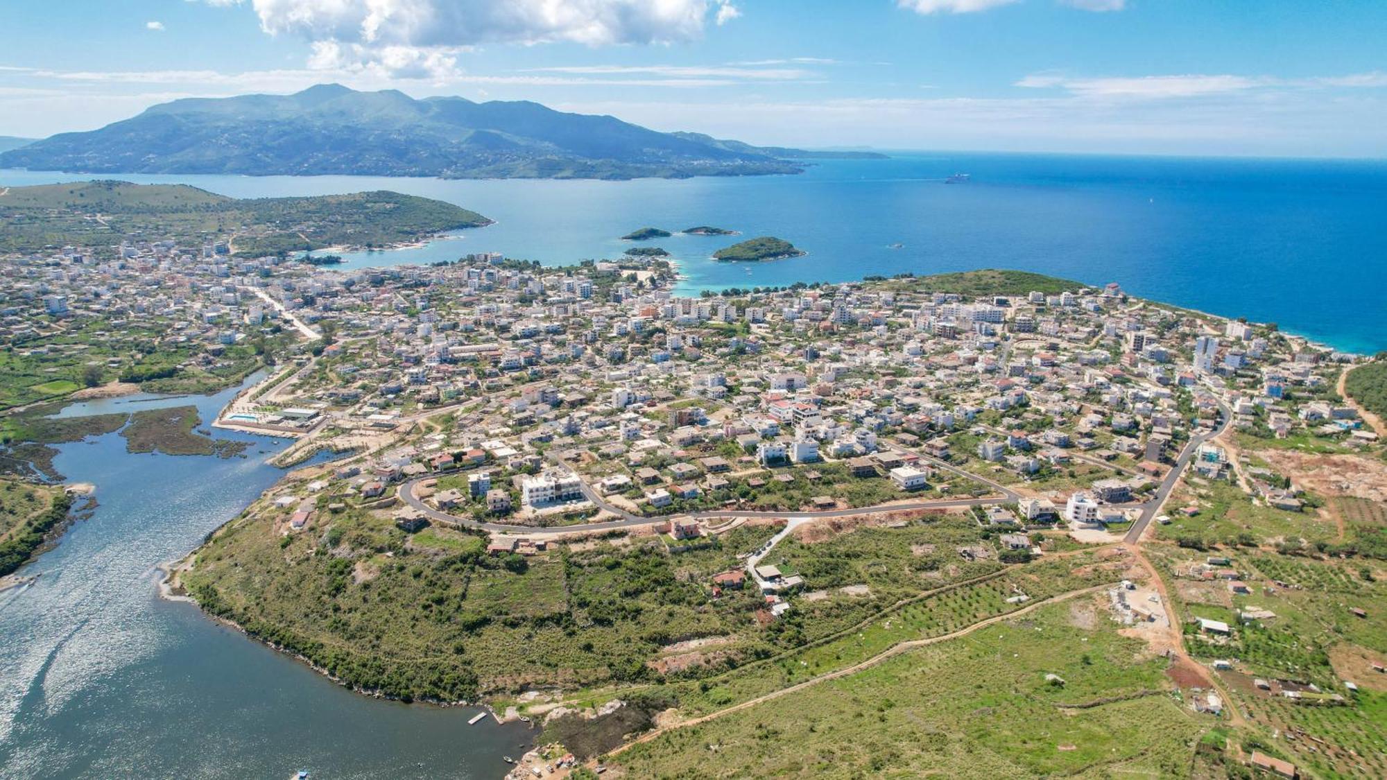 Lago Calmo Villa Ksamil Bagian luar foto